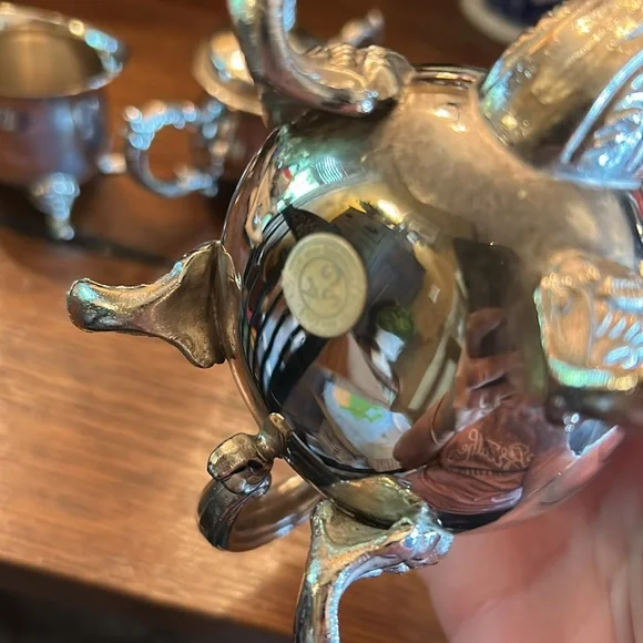 Elegant Godinger Petite Silver-plated Tea Set - Picture 5 of 8